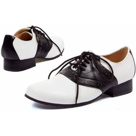 Saddle Black/White Shoes Women's Adult Halloween Costume Accessory