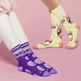 thumbnail image 3 of Funny Macaron Socks Box for Women Teen Girls Ladies- Funny Gifts Macarons Mothers Day Novelty Gifts for Mom Wife Food Cute Crazy Silly Valentines Birthday Fun Gifts Ideas Christmas Stocking (3 pairs), 3 of 6