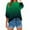 *Green, variant on No Boundaries Women's Oversized Starry Sky Sweatshirt,Ladies Lightweight Pullover,Fall Winter Gradient Top For Women,Green,Size M
