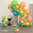 thumbnail image 5 of PMU 12 Inch Round Neon Assortment Latex Balloon Pkg/50, 5 of 6