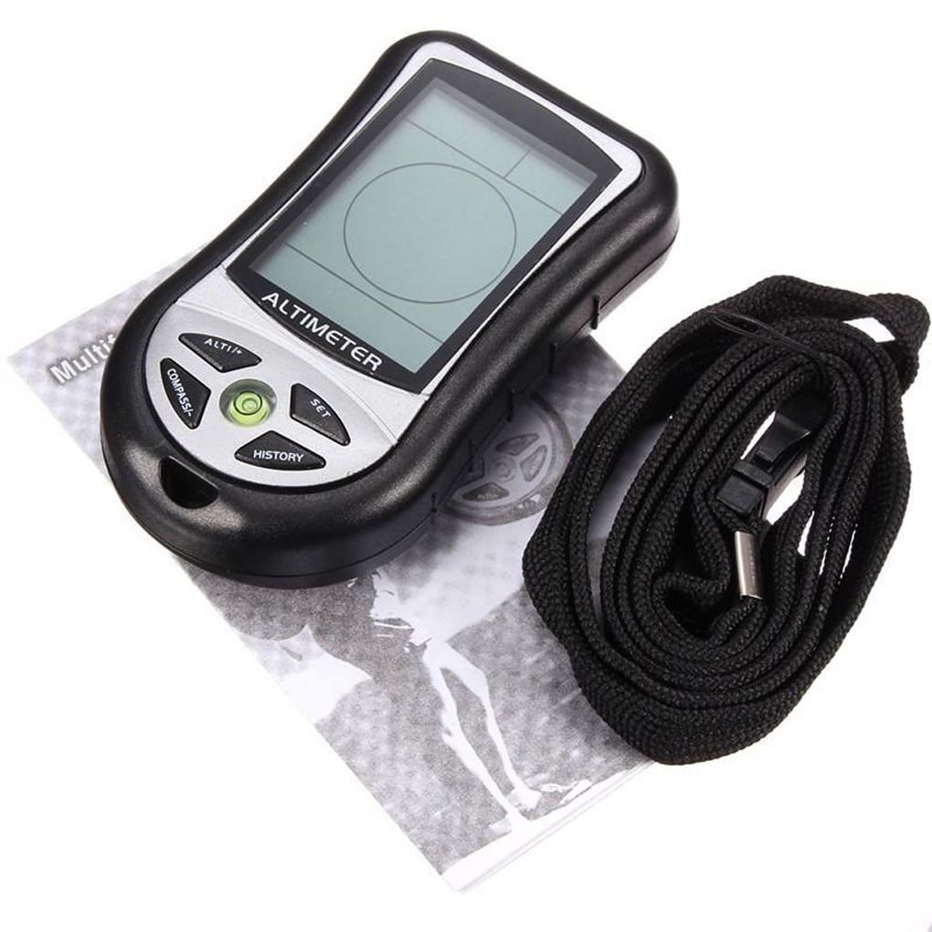 8 In 1 Digital Multifunction LCD Compass Altimeter Barometer