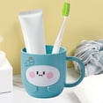 thumbnail image 5 of Lilixerw Cute Cartoon Bathroom Toothbrush Cups,Mouthwash Cups,Bathroom Tumbler Cup,Tooth Brush Holders,Plastic Household Drinking Cups, 5 of 6