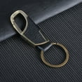 thumbnail image 1 of Llavero de metal de cuero para hombre, accesorio creativo para coche, llavero colgante, pequeño regalo, 1 of 5