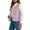 G02 Purple, variant on LUGOGNE Boys Girls Quilted Vest Button Front Sleeveless V Neck Lightweight Padded Jacket with Wave Stitching Kids Everyday Casual Layering Outerwear for Spring Fall School