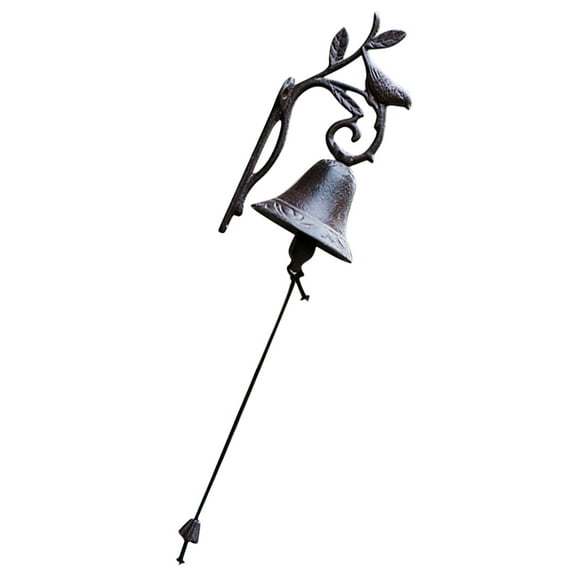 unbranded  Cast Iron Doorbell Birds for Decor Decorative Cabin