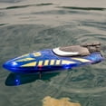 thumbnail image 4 of Remote Control Boat,Double Sided Stunt Racing RC Boat with Light for Pools & Lakes, 4 of 7