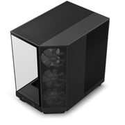 NZXT H6 FLOW RGB Compact Dual-Chamber Mid-Tower Airflow Case, Black, CC-H61FB-R1