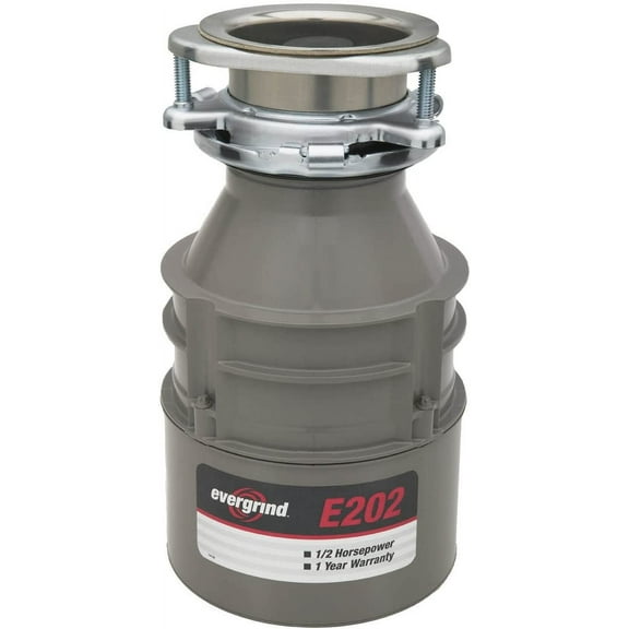 Evergrind E202 1/2 HP Garbage Disposer