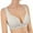 Z02*Beige, variant on IQOGKRN Women's Underwire Bra Seamless Unpadded Support Bra with Wide Straps for Lift Comfortable Bra Beige L