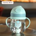 thumbnail image 3 of Muyoka Baby Sippy Cup Taza de agua Cartoon Baby Feeding Cup Taza de viaje portátil Gravity Ball Straw Baby Cup Los niños aprenden Alimentación Beber Botella Niños Niñas 250ml,Blue Muyoka Hogar, 3 of 7