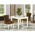 thumbnail image 4 of East West Furniture Dining Room Set Linen White, OXFR3-LWH-18, 4 of 4