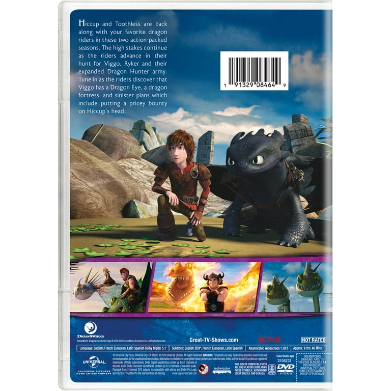 Dragons: Race To The Edge Seasons (DVD), Family, DreamWorks