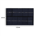 thumbnail image 4 of 2X 2W 5V 380MA USB Mini Solar Panel Module DIY Polysilicon Solar Cell Charger for Phone USB Fan, 4 of 4