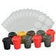 thumbnail image 1 of Taza Cápsula de café de 10 piezas, tazas K reutilizables con tapas de aluminio, cápsulas de Espresso recargables, 1 of 9