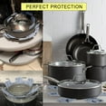 thumbnail image 5 of Cookware Protectors Set for Pans and Pots - 12 Pcs Dividers for Stacking Marring Prevention Scratch and Organizing 12PCS, 5 of 9