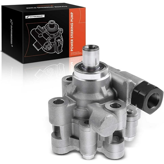 A-Premium Power Steering Pump Compatible with Cadillac CTS 2003-2004, V6 3.2L Gas, Replace # 21-5344, 25683323