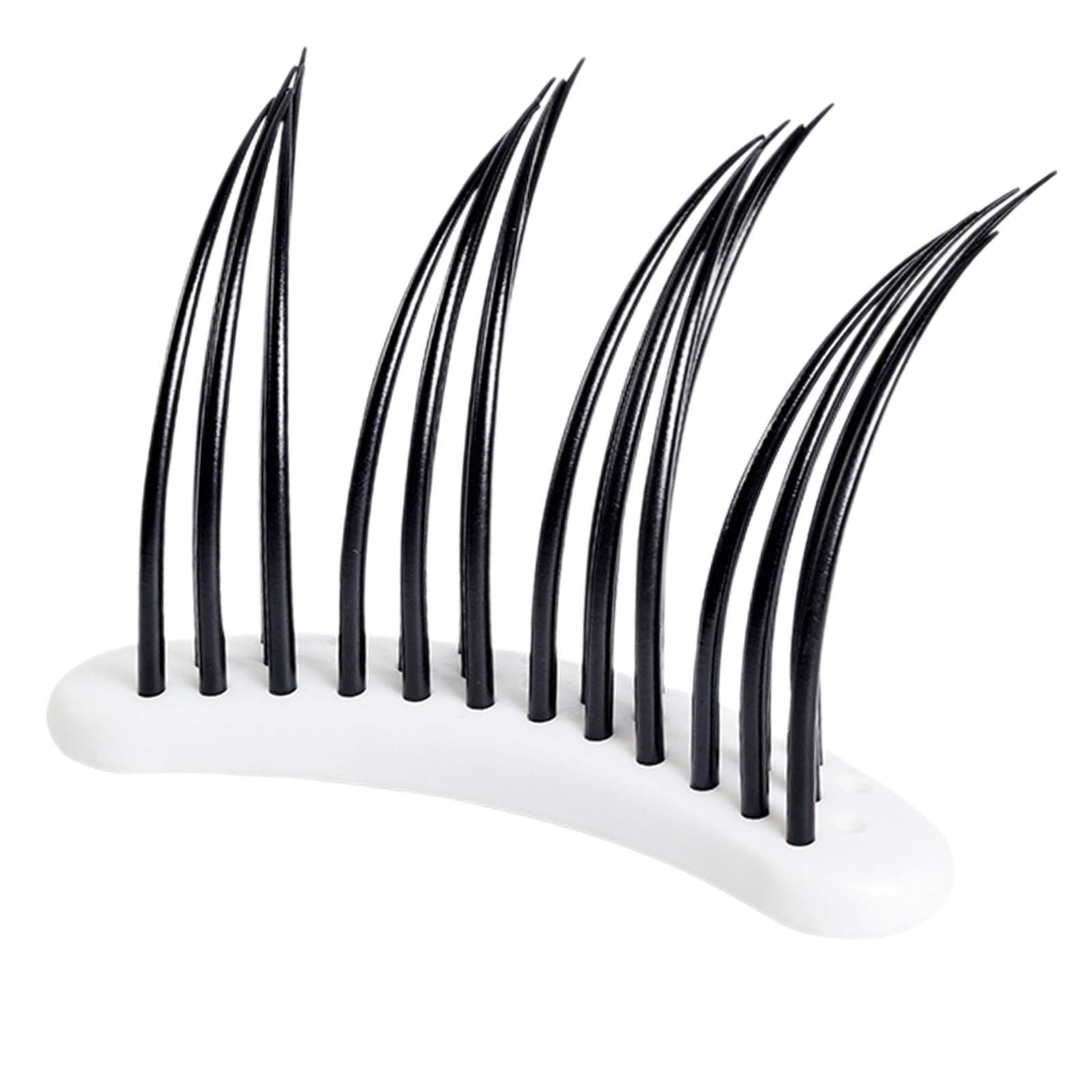 Stgfyxgs Eyelash Model with Base Makeup Portable Professional Silicone Demonstration Tools Eyelash Training for Beauty Shop