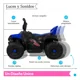 thumbnail image 4 of Carro Montable Eléctrico Moto Cuatrimoto Nino Tek-388 Azul, 4 of 4