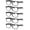 5-Pack Black, variant on EYEBOGO Taylor 5 Pack Reading Glasses for Men Spring Hinges Lightweight, +2.50
