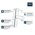 thumbnail image 2 of Grohe 34 271 A Concetto 1.2 GPM New Bathroom Faucet - Chrome, 2 of 7