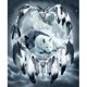 thumbnail image 1 of Cuadros Decorativos 5D DIY Diamond Painting Kits Full Round Drill Wolf Dream Catcher Mosaico (V3102) Likrtyny embutido en tela, 1 of 8