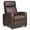 Coffee, variant on Giantex Massage Recliner Chair, Ergonomic Adjustable Single Sofa with Padded Seat, Backrest, Footrest, Reclining Sofa with Remote Control, Modern Massage Recliner for Living Room, Office (Coffee)