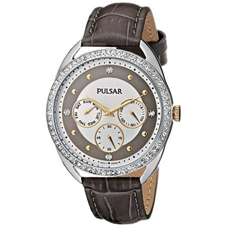 - Pulsar Women's PP6181 Analog Display Japanese Quartz Grey Watch