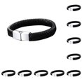 thumbnail image 1 of Guardurnaity trenzada para hombre, joyería de mano exquisita informal con cierre trenzado, brazalete envolvente personalizado de una sola capa, Type1 NO1 Guardurnaity CBP220849, 1 of 6