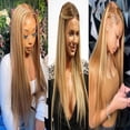thumbnail image 2 of Extensiones de cabello Nuailisex P27/613 Rubio Lacio 25-35 cm, 2 of 8