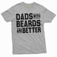 thumbnail image 6 of Men's Father's day Funny T-shirt Dads with beards dad grandpa papa tee shirt fathers day tee shirt (X-Large Military Green), 6 of 7