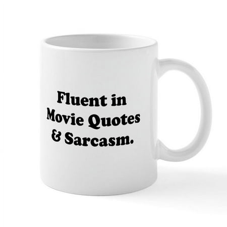 CafePress - Fluent Mugs - 11 oz Ceramic Mug - Novelty Coffee Tea Cup