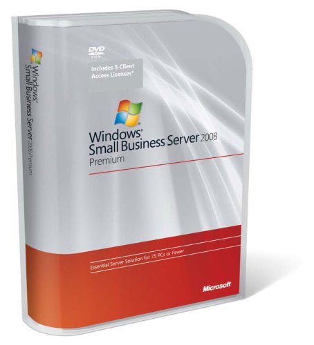 Microsoft Windows Small Business Server Premium 2008 5 Client Windows by Microsoft