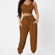 thumbnail image 1 of Camisola de mujer + Pantalones deportivos Sin mangas Trajes de verano casuales Conjuntos de pantalones simples FLhrweasw Nuevo, 1 of 1