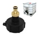 thumbnail image 3 of Adaptador de IBC Accesorios de de agua DN20 Tonelaje de válvula de bola de jardín Latón Sharpla Adaptador de tanque IBC, 3 of 8