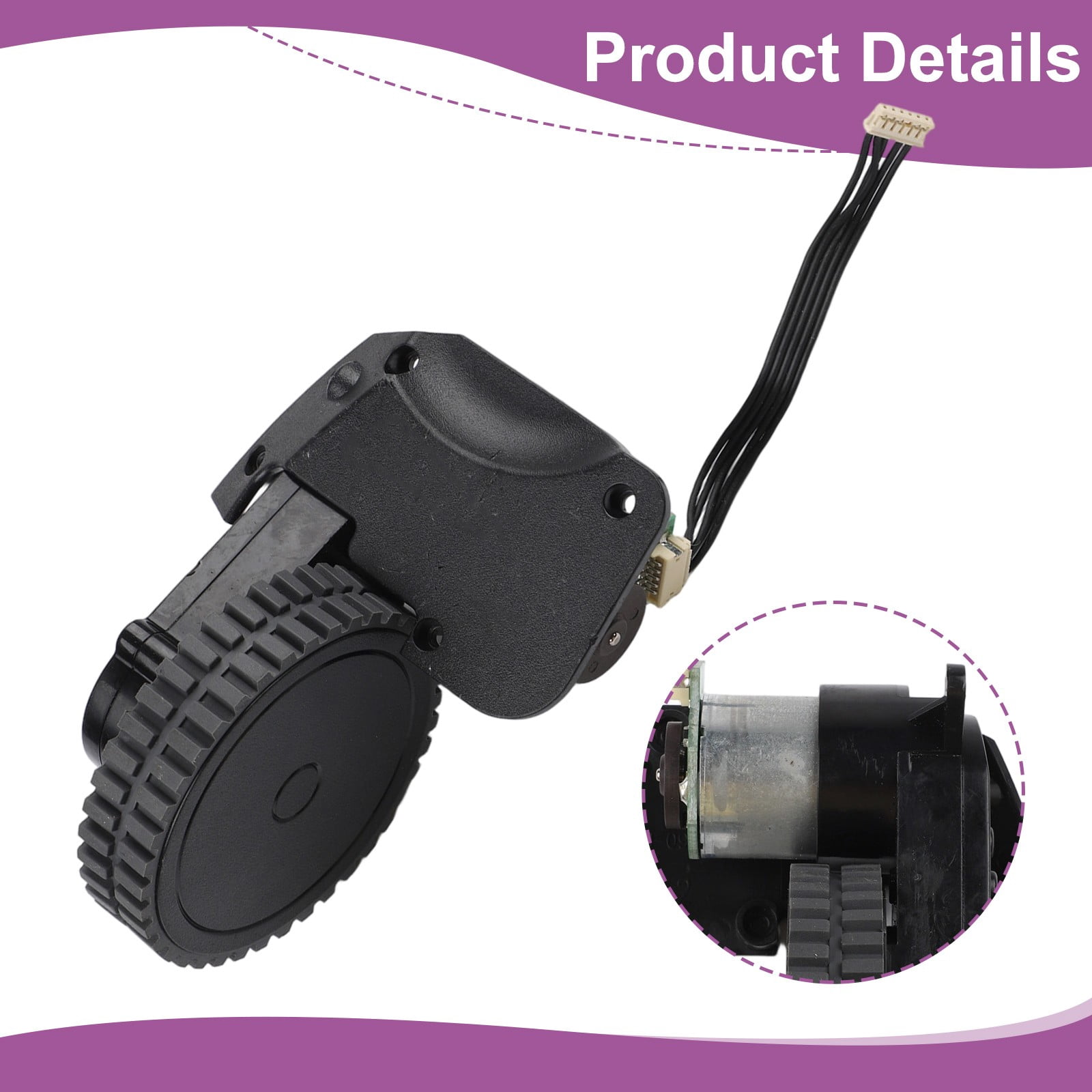 Left Right wheel For Eufy For Robovac R500/15C/G10/25C/30C Robot Vacuum Cleaner