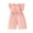 Pink, variant on Bagilaanoe Toddler Baby Girl Pink Sleeveless Ruffle Jumpsuit 1T 2T 3T 4T 5T 6T Summer Romper Outfits