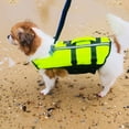 thumbnail image 2 of AMERTEER Inflatable Dog Life Jacket Adjustable Swimwear Safety Vest With Reflective Stripes For Beach Outdoor New, 2 of 4