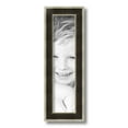 thumbnail image 2 of ArtToFrames 4x16" Black Panel With Silver Lip Picture Frame, Multi Wood Poster Frame, with Regular Glass and 2 (FBPL-5093), 2 of 7