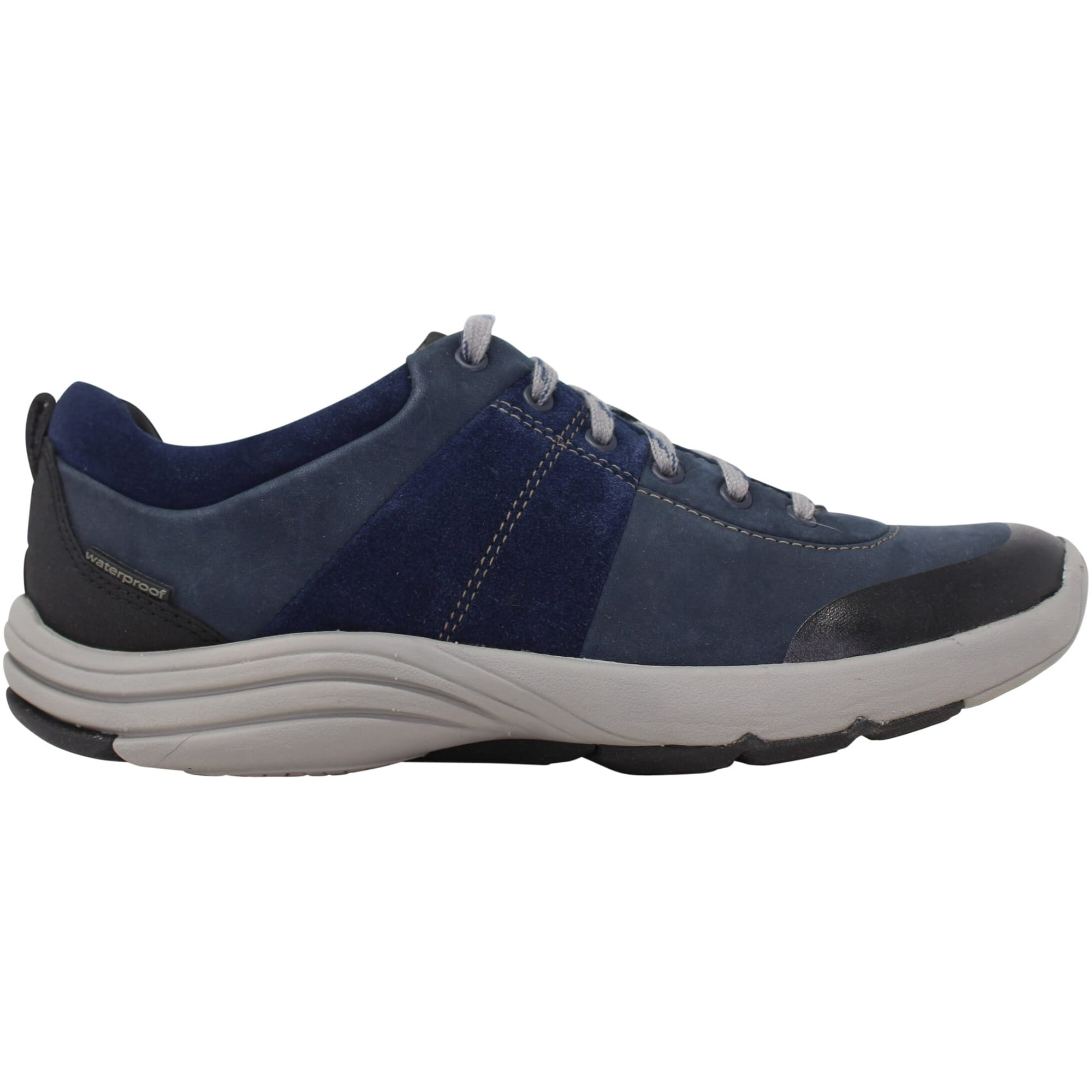 Clarks Wave Andes Navy Nubuck 261 25119 Women s Size 7 Medium Walmart