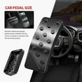 thumbnail image 4 of For 2011-2021 No Drilling Aluminum Brake and Accelerator Pedal Covers (Black), 4 of 9