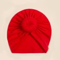thumbnail image 3 of Sombreros para bebé, gorro de terciopelo con bola de pelo de 10 cm, para niña y niño, bonito gorro para mujer., 3 of 3