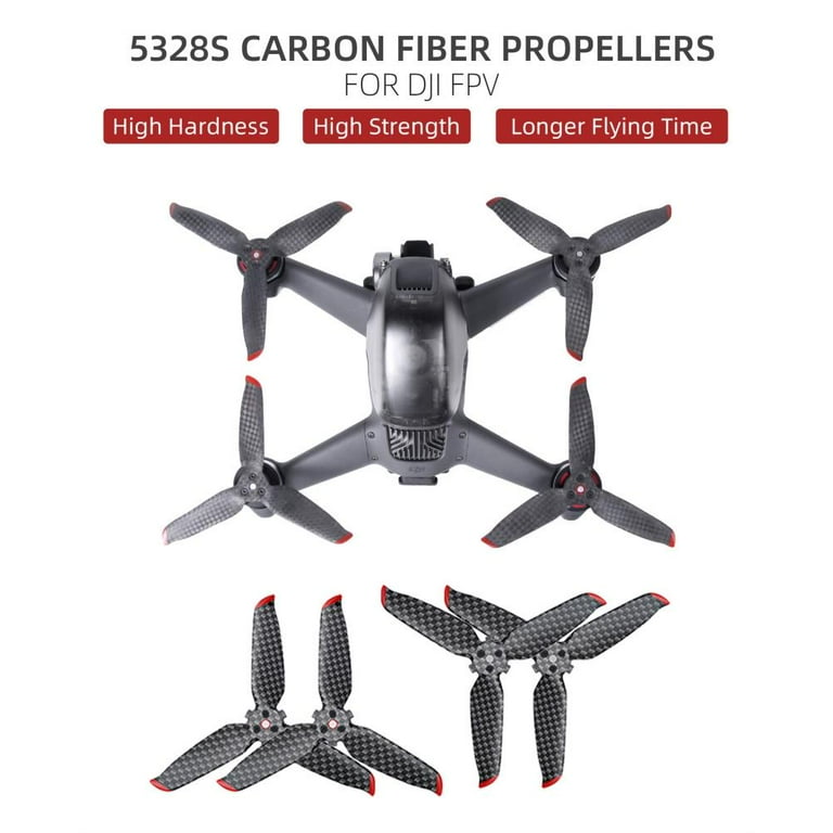 TureClos Carbon Fiber Propeller Compatible for DJI FPV Drone