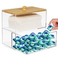 thumbnail image 1 of MIANGASTORE Support de Dosette de Lessive Tiroir Transparent Contenant de Feuille de Sécheuse Boîte de Dosette de Lessive Organisateur de Rangement pour Buanderie Support de Dosette pour Lavage de Vêtements, 1 of 9