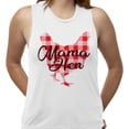 thumbnail image 2 of Mama Hen Women's Muscle Tank 2X-Large White, 2 of 5