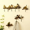 thumbnail image 5 of Creative wall hanging bird decoration coat hook porch key hook wall hanging coat hook door trim hook (send nails and screws), 5 of 16
