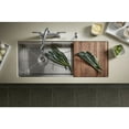 thumbnail image 3 of Kohler  30.968 x 15.062 in. Stages Stainless Steel Sink Rack for 45 in. Stages Kitchen Sink, 3 of 4