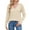 Beige, variant on Holzkary Long Sleeve Shirts for Women V Neck Casual Tunic Loose Fit Basic Shirts Trendy Tops for Women 2025 Fashionable Casual Autumn Winter V Neck Casual Loose T Shirt Top Dark Grey M