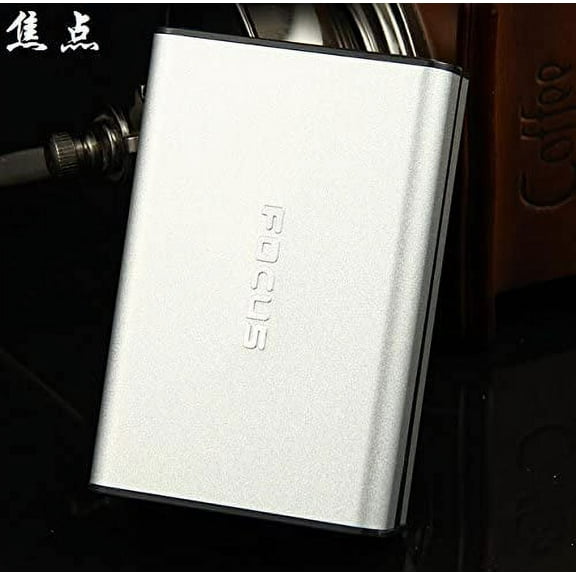 Stylish FOCUS 20 pack Cigarette Case Dispenser (SILVER COLOR)- FOR KING SIZE CIGARETTES ( FREE CAR sticky pad for Phone PDA MP3 MP4)
