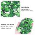 thumbnail image 3 of Fire Glass for Fire Pit, 2-3mm(1/9") High Luster Natural Glass Rocks, Deep Green, 3 of 3