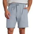 thumbnail image 5 of Pantalones cortos ligeros de running para hombre - Poliéster spandex transpirable, cintura elástica - Corte holgado para entrenamientos de verano, 5 of 5